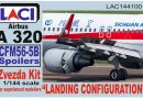 Novinky Laci – kompletní sady pro A320 a A321 Zvezda – Landing Configuration
